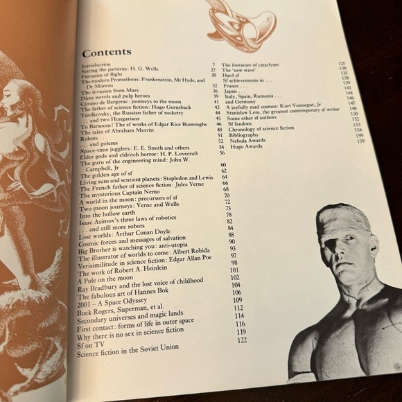 The Science Fiction Book: An Illustrated History Franz Rottensteiner 1975 - Picture 9 of 16